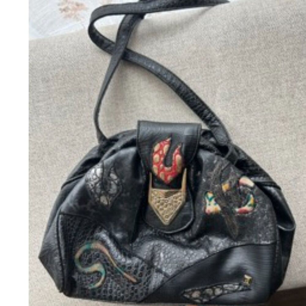 Vintage 1980's NAS Hobo Bag by Alentino